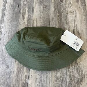 Levi’s Reversible Bucket Hat Army Green Lime Green